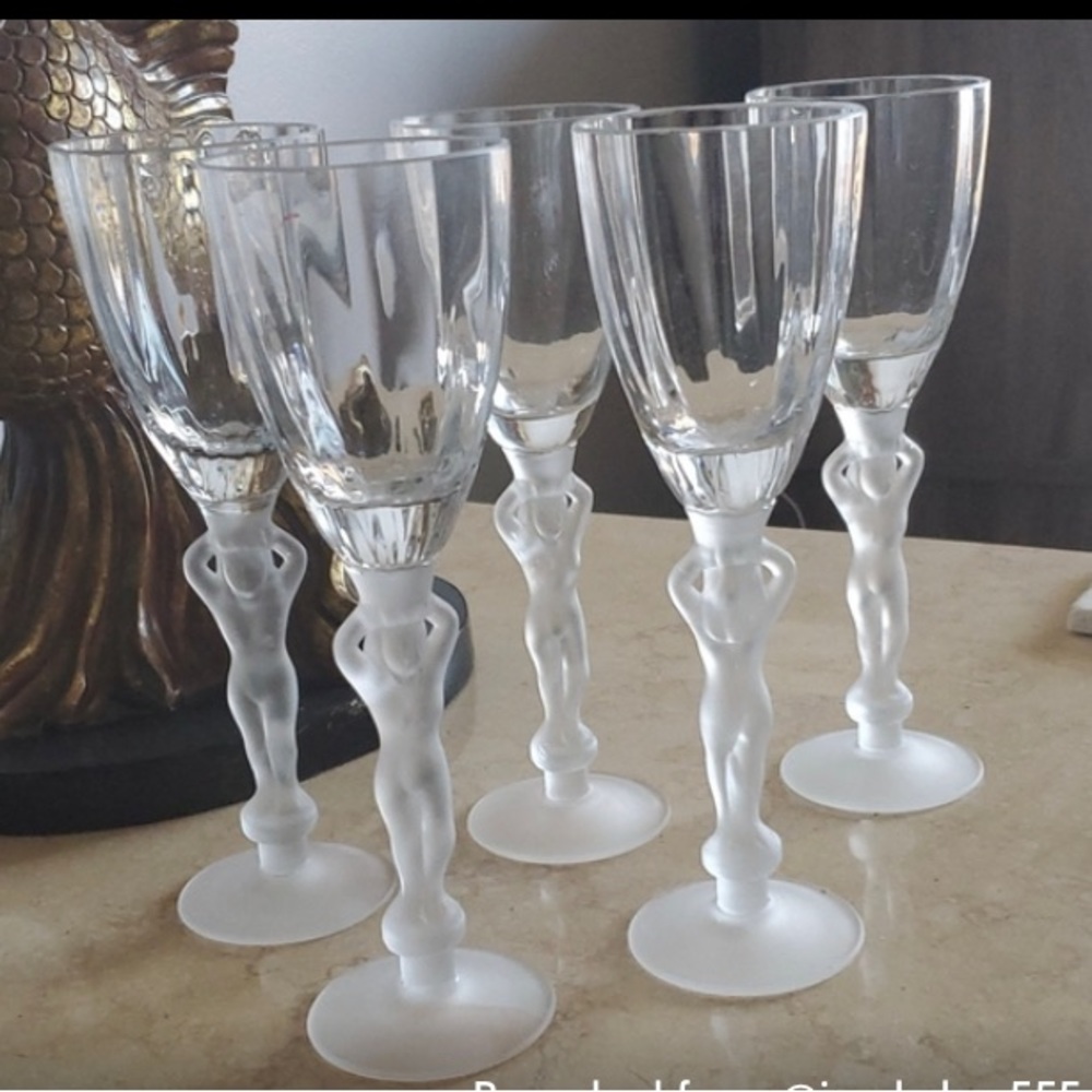 Figural  Stemware